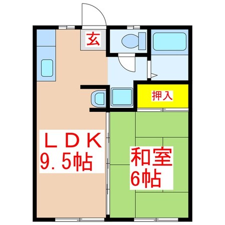 ドームセブンスターの物件間取画像